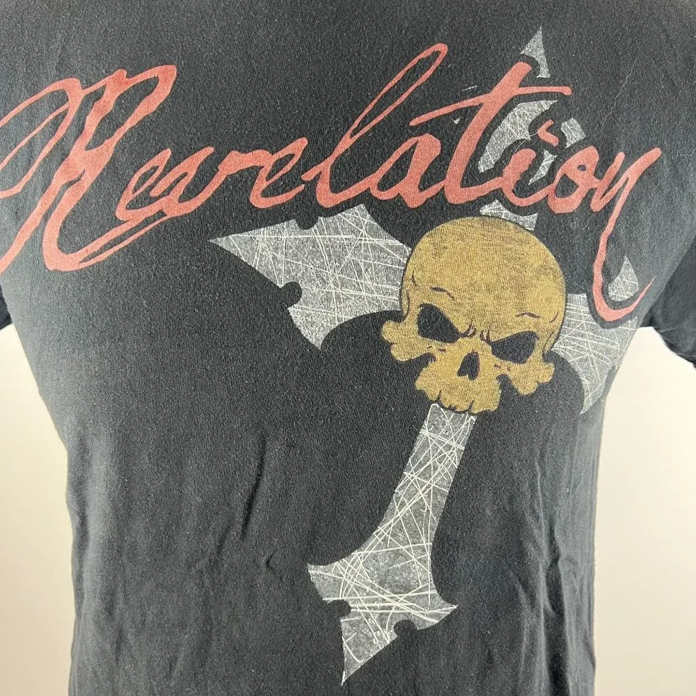Revelation Band Logo Doom Metal L T-Shirt